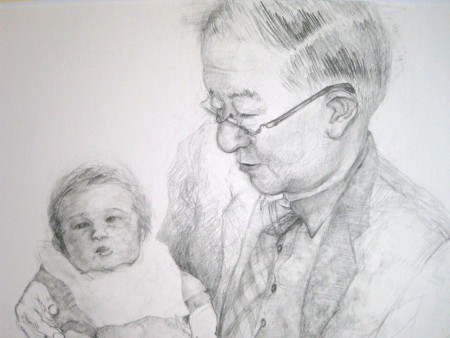 孫と祖父